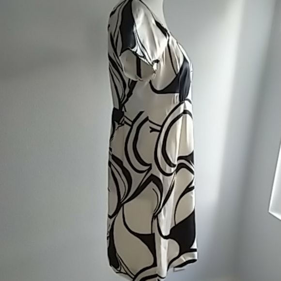 The Limited shiny silk dress S - Picture 3 of 8